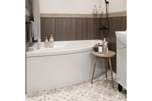 Акриловая ванна STWORKI Монтре 160x95 L, с каркасом - 2