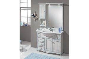 Шкаф-зеркало Cezares Star 95 Pennellato turchese (SP95.03)