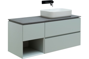 Тумба под раковину Allen Brau Infinity 120 R светло - зеленый матовый - 2