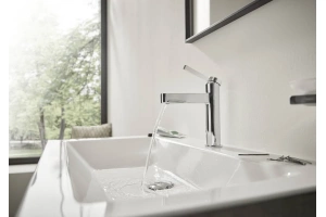 Смеситель для раковины Hansgrohe Finoris 100 хром - 2