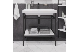 Консоль DIWO Смоленск 80 с раковиной Moduo 80