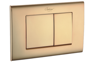 Кнопка смыва Boheme золото (655)