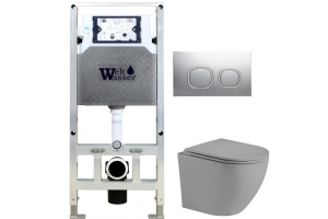 Комплект Weltwasser AMBERG 506 ST + MERZBACH 004 MT-GR + AMBERG RD-CR (10000006908)