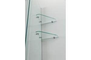 Душевое ограждение с полками Cezares Stream (STREAM-VFS-11-100/150-C-Cr) - 2