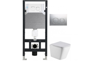 Комплект Weltwasser AMBERG 506 + GELBACH 004 GL-WT + AMBERG RD-MT CR (10000006777)