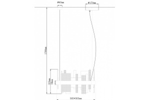 Подвесной светильник Wertmark Lotta WE461.01.303 - 2