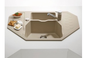 Мойка кухонная Alveus Sensual Granital 60 pebble - 2