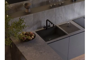 Ролл-мат для мойки Omoikiri черный (4997006) - 2