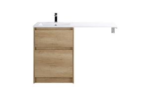 Тумба с раковиной Belbagno Kraft 120 светлое дерево