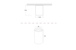 Потолочный светильник Maytoni Alfa C010CL-01GF - 2