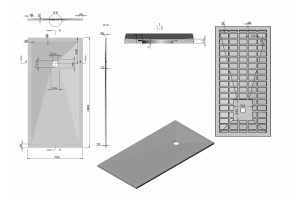 Поддон для душа Vincea 180х90 белый матовый - 2