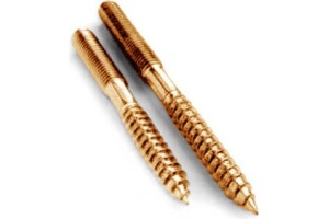 Комплект крепежа Kerasan 760393 к полу, бронза