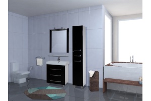 Зеркало Bellezza Рокко 60 черное - 2