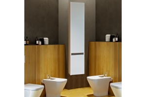 Шкаф-пенал Aquaton Капри 30 R белый глянцевый - 3