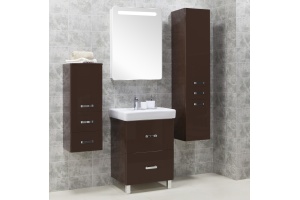 Мебель для ванной Акватон Америна Н 60 темно-коричневая