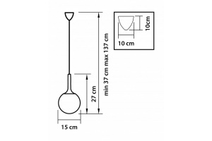 Подвесной светильник Lightstar Globo 813013 - 3