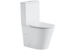 Унитаз напольный Black&White Universell белый с сиденьем микролифт