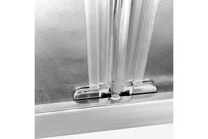 Душевая дверь в нишу Vincea Garda VDB-1G800CH 80 см, профиль хром, стекло шиншилла - 3