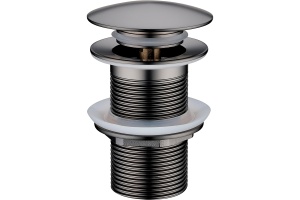 Донный клапан Boheme черный