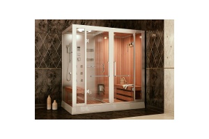 Душевая кабина Frank 180х130 правая с финской сауной - 2