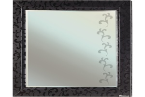 Зеркало Bellezza Маргарита 120 черное