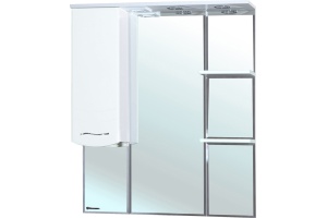 Зеркало-шкаф Bellezza Мари 85 L белый