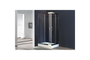 Душевой уголок Royal Bath 120х100 хром стекло прозрачное