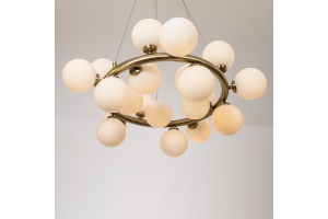 Подвесная люстра Arte Lamp Bolla-Piccolo A3988SP-20AB - 2