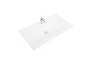 Раковина мебельная BelBagno 100 белый матовый 