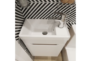 Тумба с раковиной DIWO Архангельск 40 дуб сонома, подвесная - 2