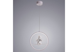 Подвесной светодиодный светильник Arte Lamp Paradise A6065SP-1WH - 2