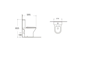 Унитаз напольный Aquatek Леон с бачком и микролифтом белый - 2