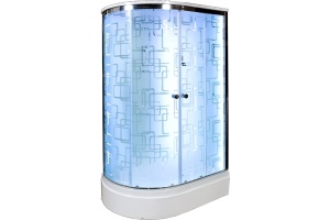 Душевая кабина Deto ЕМ 120х80 (EM2712RLED) - 2