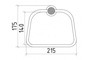 Полотенцедержатель Boheme Royal Cristal бронза - 2