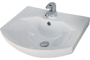 Тумба с раковиной Акватон Ария 50 темно-коричневая - 3