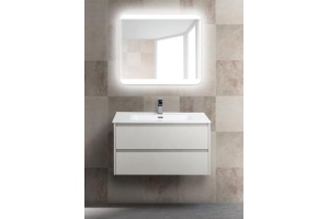 Комплект мебели BelBagno Kraft 90 белый матовый