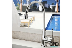 Смеситель для кухни GPD Solus хром - 2