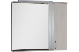 Зеркало Aquanet Донна 100 беленый дуб