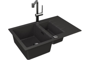 Мойка кухонная Alveus Cadit Granital 70 carbon - 2