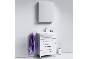 Мебель для ванной Aqwella Allegro 65 с 3 ящиками