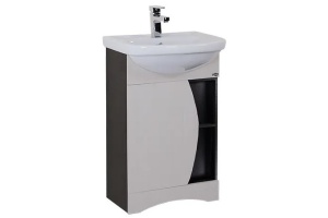 Тумба под раковину Onika ДУЭТ 52 светлое дерево - темное дерево