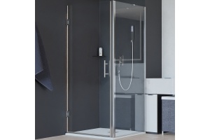 Душевой уголок RGW Hotel HO-045 90х100 профиль хром стекло прозрачное