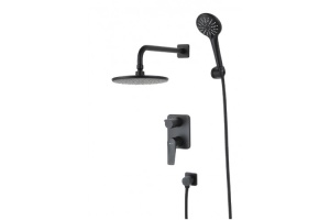 Душевой комплект Lemark Bronx LM3729BL черный