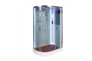 Душевая кабина Deto A 120х80 хром (A102LLEDKN) - 3