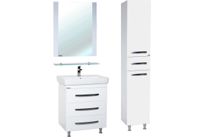 Шкаф-пенал Bellezza Рокко 35 белый универсальный - 2