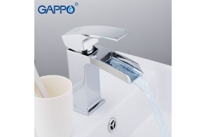 Смеситель для раковины Gappo хром глянцевый - 3