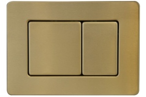 Клавиша смыва Boheme золото матовый