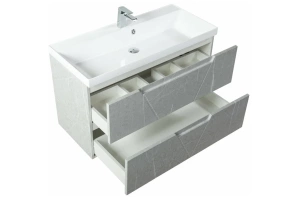 Комплект мебели BelBagno Vittoria 100 серый - 3