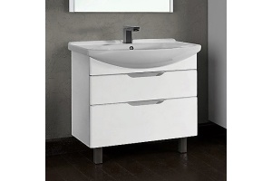 Мебель для ванной Dreja.Eco Laguna Plus 105 белая - 2