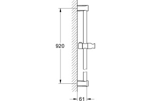 Душевая штанга Grohe Tempesta New Cosmopolitan 27522000 - 2